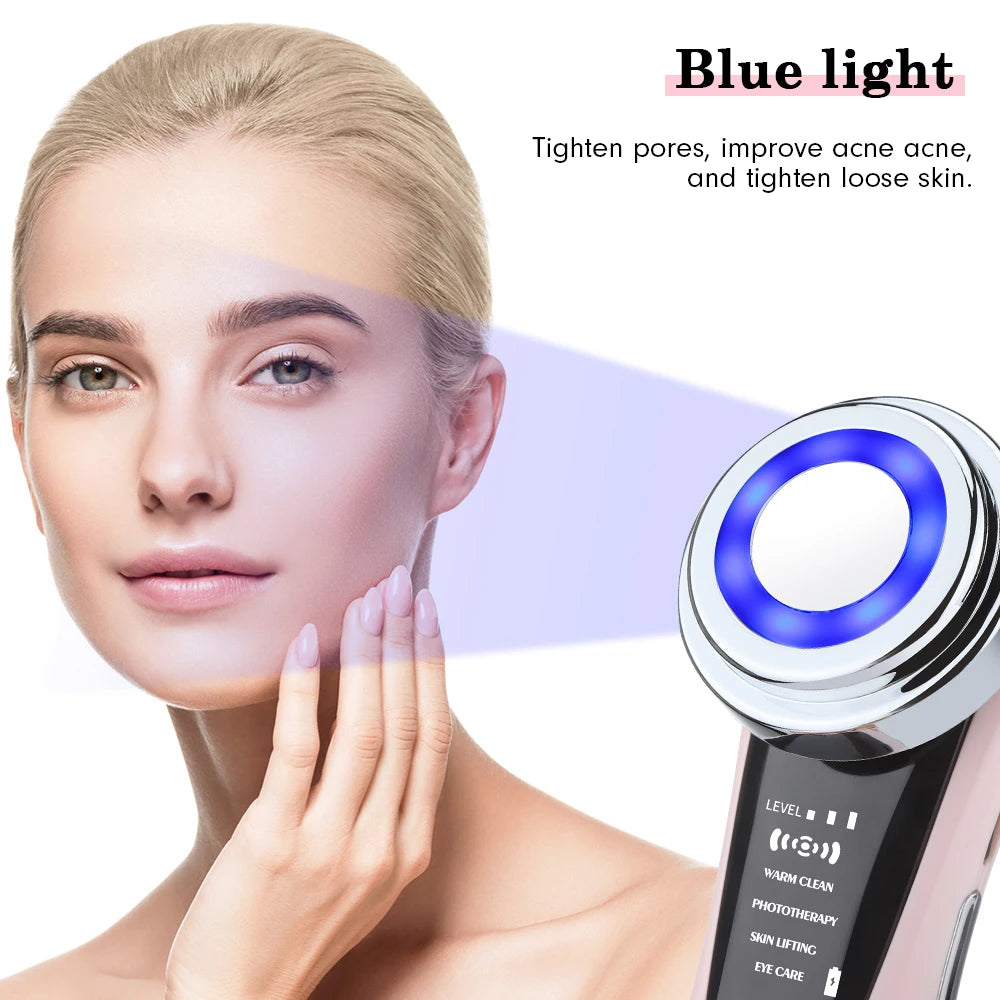 Lumevia™ EMS LED Skin Rejuvenation Device — Lift, Tone & Glow