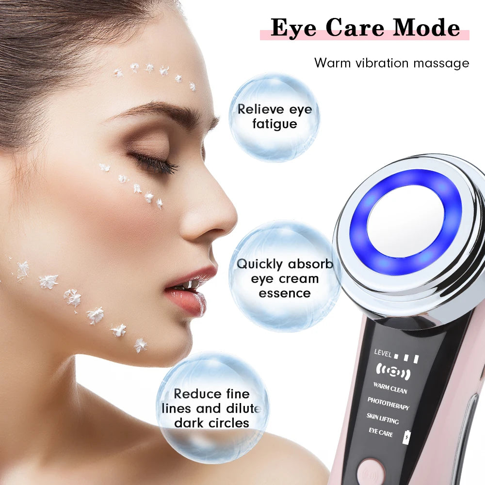 Lumevia™ EMS LED Skin Rejuvenation Device — Lift, Tone & Glow
