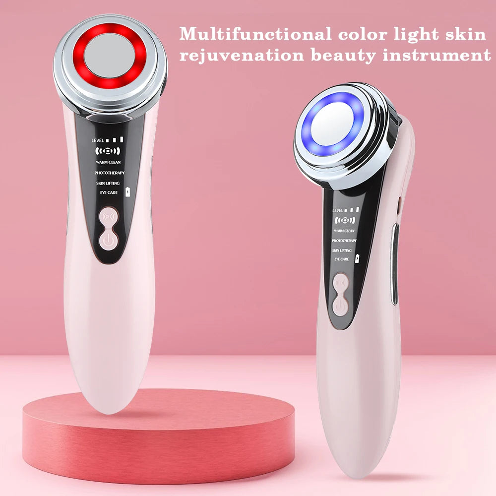 Lumevia™ EMS LED Skin Rejuvenation Device — Lift, Tone & Glow