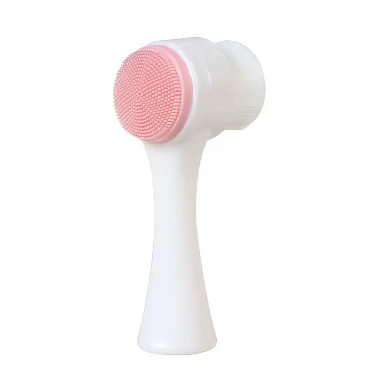 Lumevia™ 3D Double Facial Cleansing Brush — Deep Clean & Gentle Glow