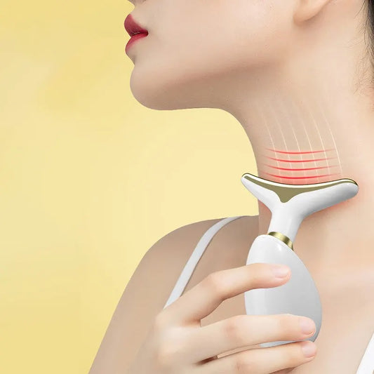 Lumevia™ EMS Face & Neck Lifting Massager — Anti-Wrinkle, Skin Tightening & Double Chin Remover