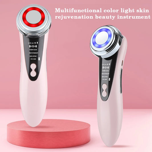 Lumevia™ EMS LED Skin Rejuvenation Device — Lift, Tone & Glow