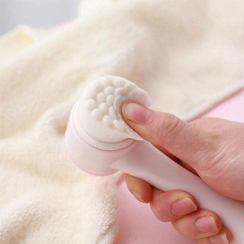 Lumevia™ 3D Double Facial Cleansing Brush — Deep Clean & Gentle Glow