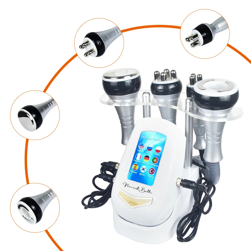 Lumevia™ 6-in-1 Cavitation RF Body Sculpting & Skin Tightening Machine