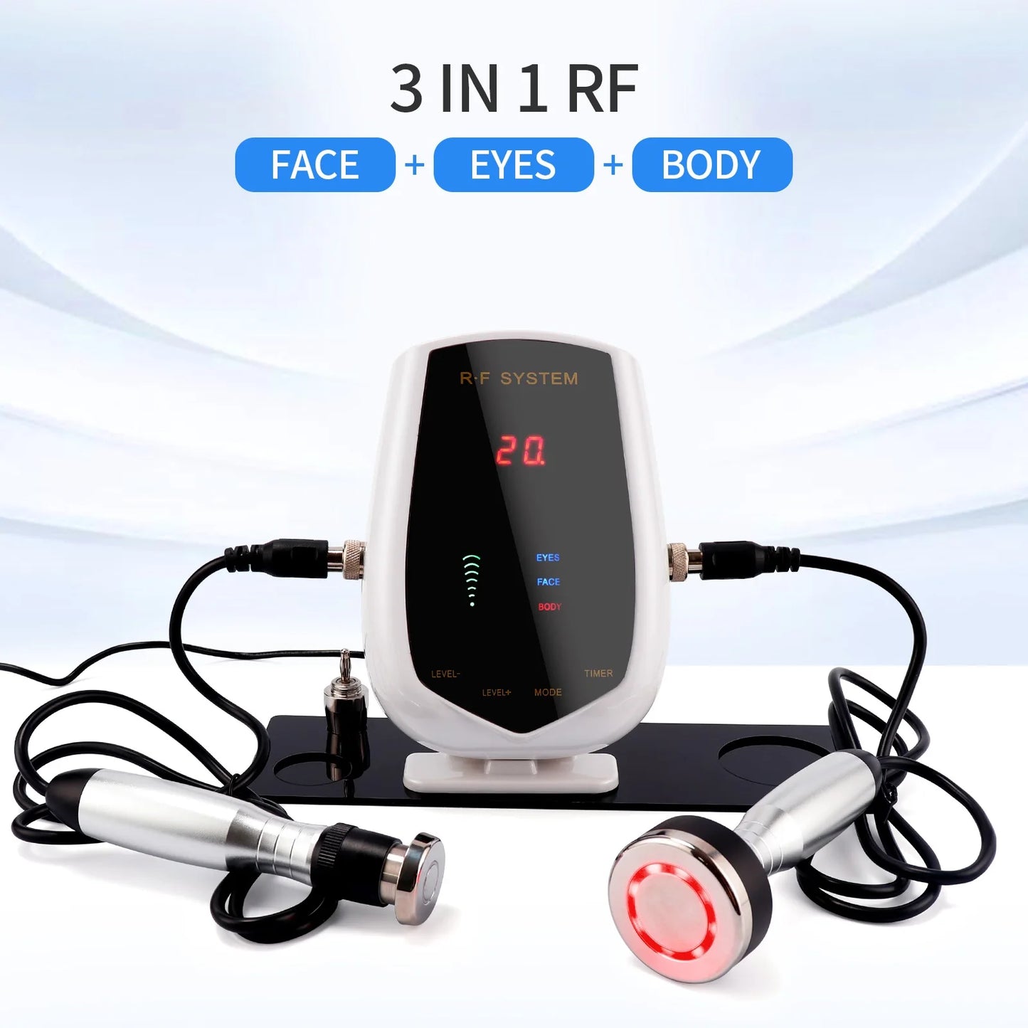 Lumevia™5MHz Radio Frequency RF Lifting Machine RF Facial Device Face Body Eye Tripolar RF Machine Skin Tightening Remove Neck Wrinkle