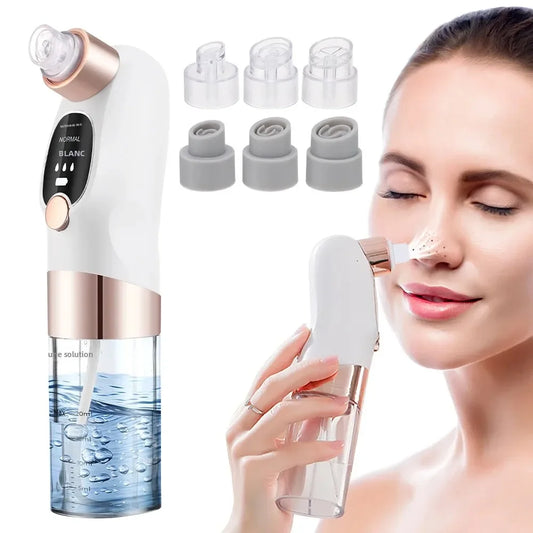 Lumevia™ HydroVac Pro — 3-in-1 Bubble Blackhead Remover & Deep Pore Cleansing Device