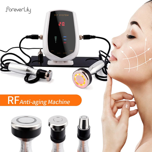 Lumevia™5MHz Radio Frequency RF Lifting Machine RF Facial Device Face Body Eye Tripolar RF Machine Skin Tightening Remove Neck Wrinkle