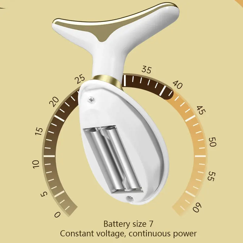 Lumevia™ EMS Face & Neck Lifting Massager — Anti-Wrinkle, Skin Tightening & Double Chin Remover
