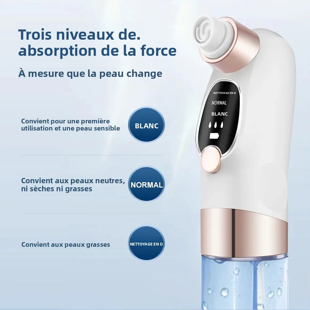 Lumevia™ HydroVac Pro — 3-in-1 Bubble Blackhead Remover & Deep Pore Cleansing Device